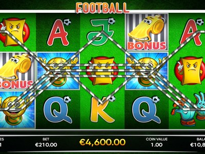 Игровой аппарат Football производителя Endorphina
