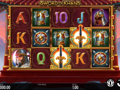 Видеослот Sword Of Khans студии Thunderkick